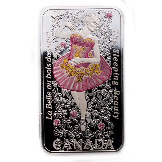 2019 Canada 1 oz Silver $20 The Sleeping Beauty 2019 Canada 1 oz Silver $20 The Sleeping Beauty